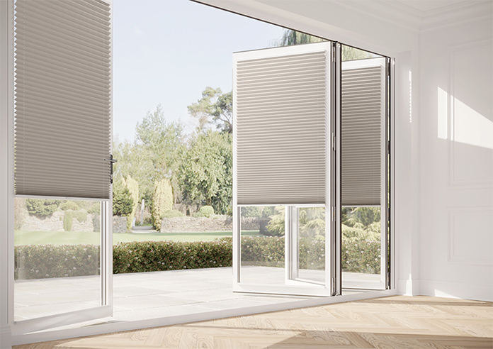 Solaris, Pumice - Stick Fit Pleated Blind - Image 12